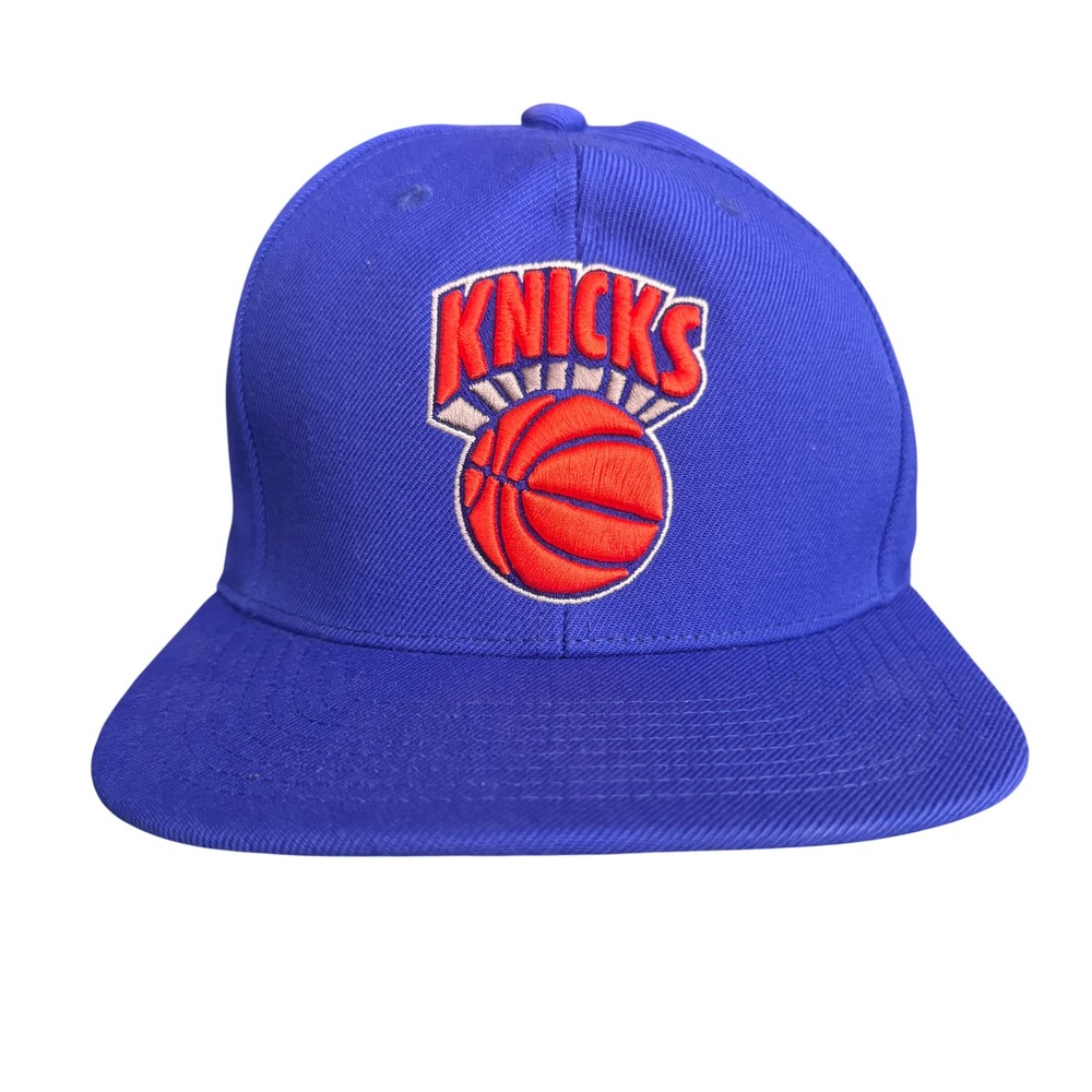 New York Knicks Mitchell & Ness NBA Fitted Hat Basketball Cap Men's Size 7 1/4